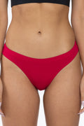 The Red Velvet | Dark Red Modal Bikini Underwear - Shinesty