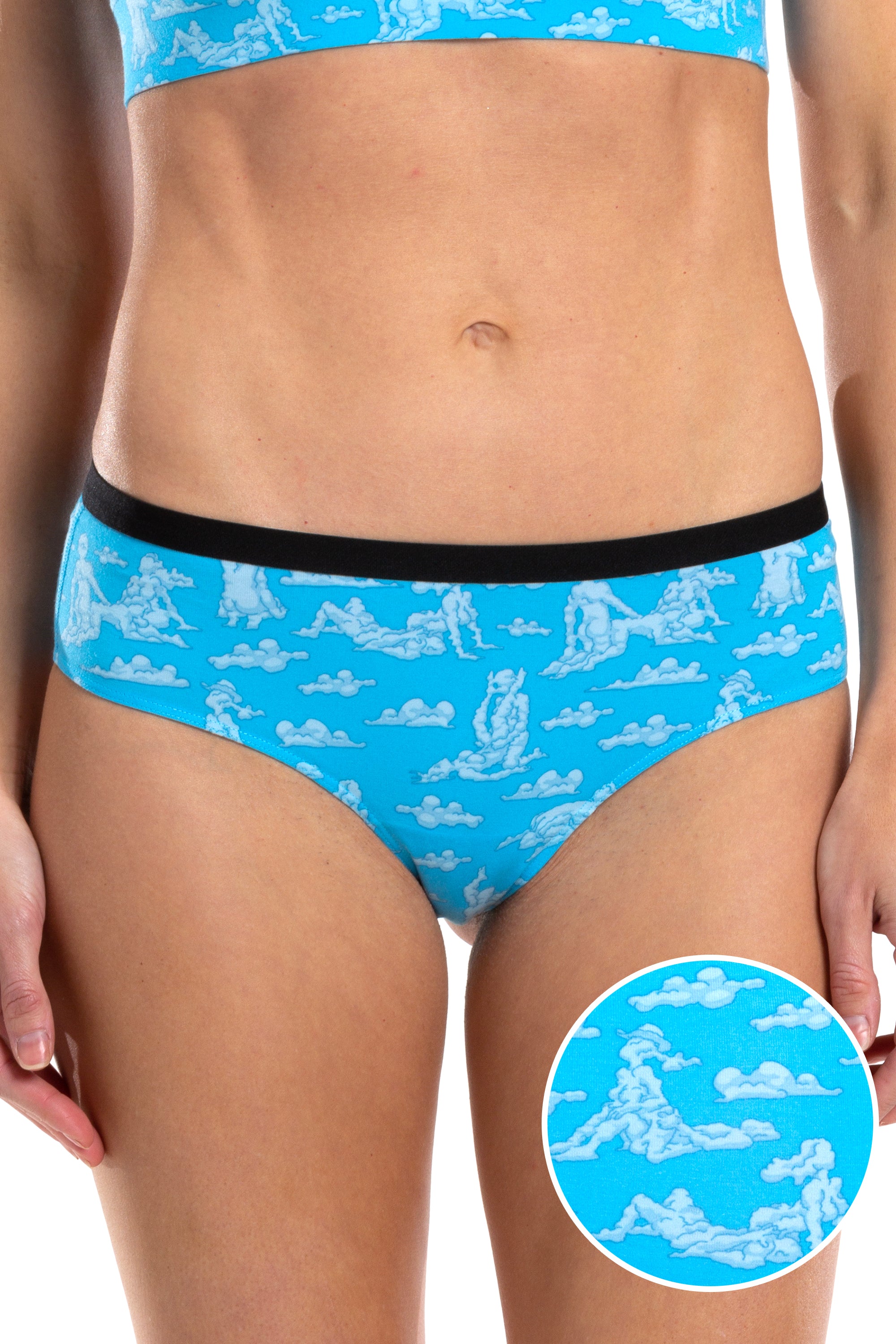 The Reverse Cloud Girl | Cloud Cheeky Underwear - Shinesty