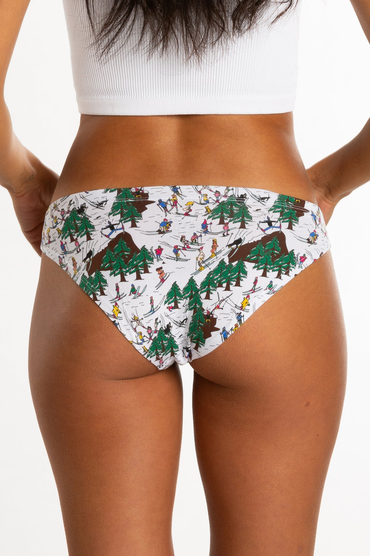 The Rosy Cheeks | Skier Bikini Underwear - Shinesty
