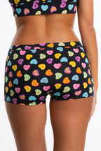 The Smooth Talker | Candy Hearts Modal Boyshort Underwear - Shinesty