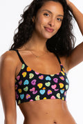 The Smooth Talker | Candy Hearts Boob Hammock™ Scoop Bralette - Shinesty