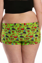 The Snackhanalia | Junk Food Modal Boyshort Underwear - Shinesty