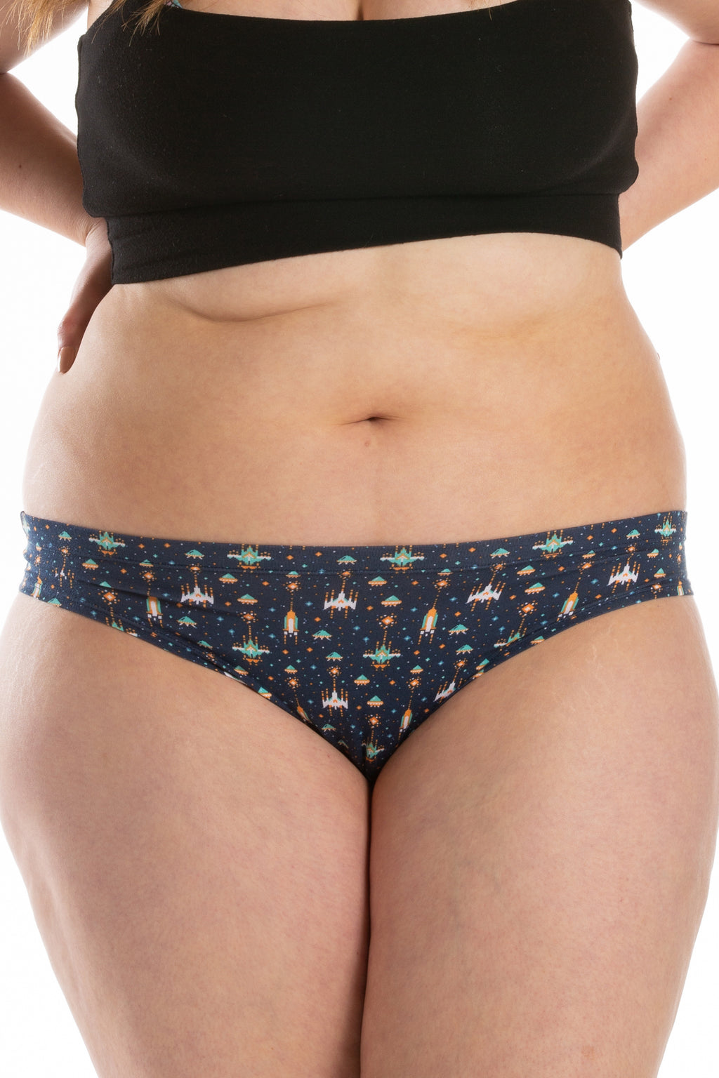 The Space Commando | Spaceship Modal Bikini Underwear - Shinesty