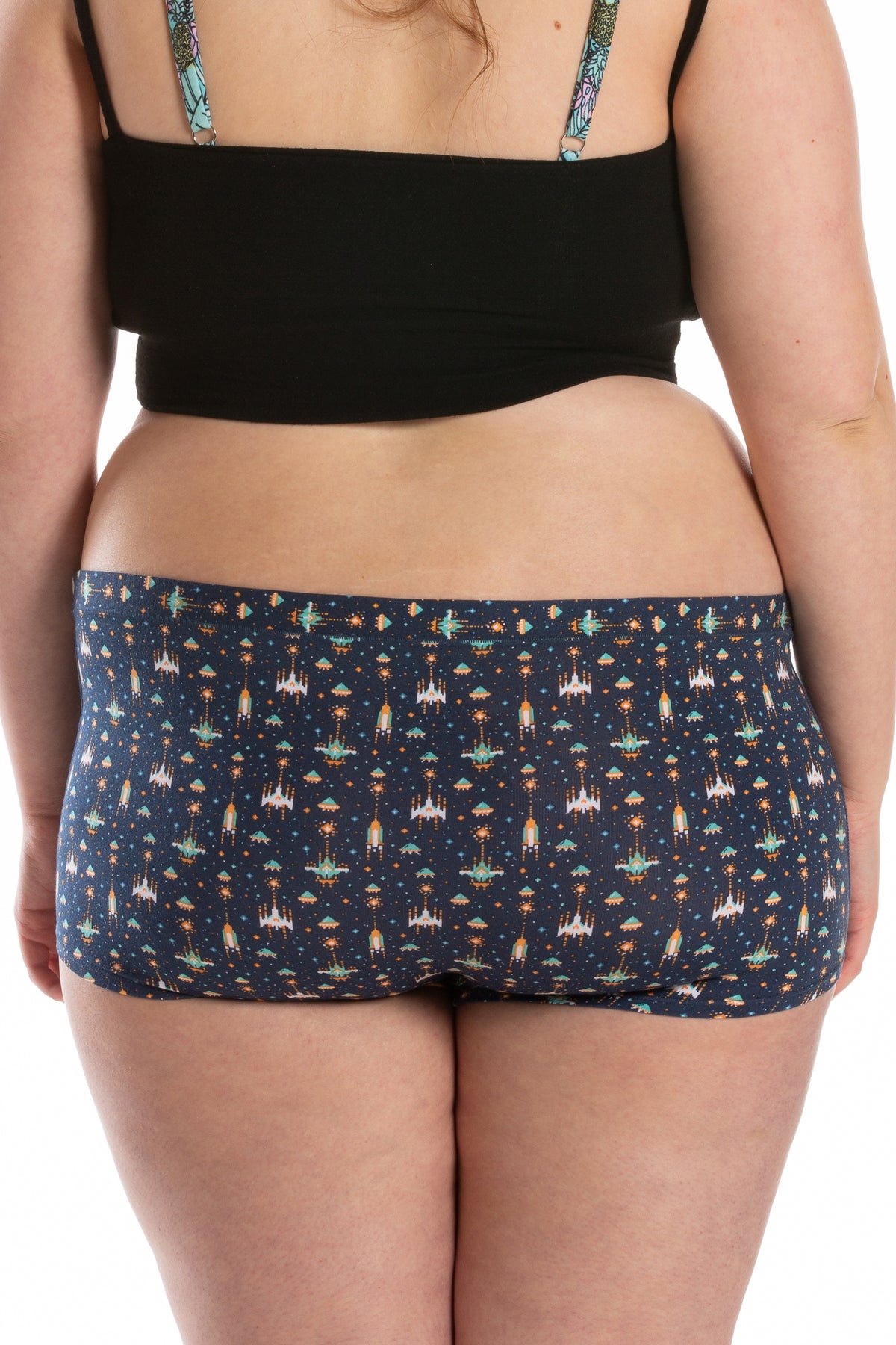 The Space Commando | Spaceship Modal Boyshort Underwear - Shinesty