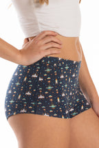 The Space Commando | Spaceship Modal Boyshort Underwear - Shinesty