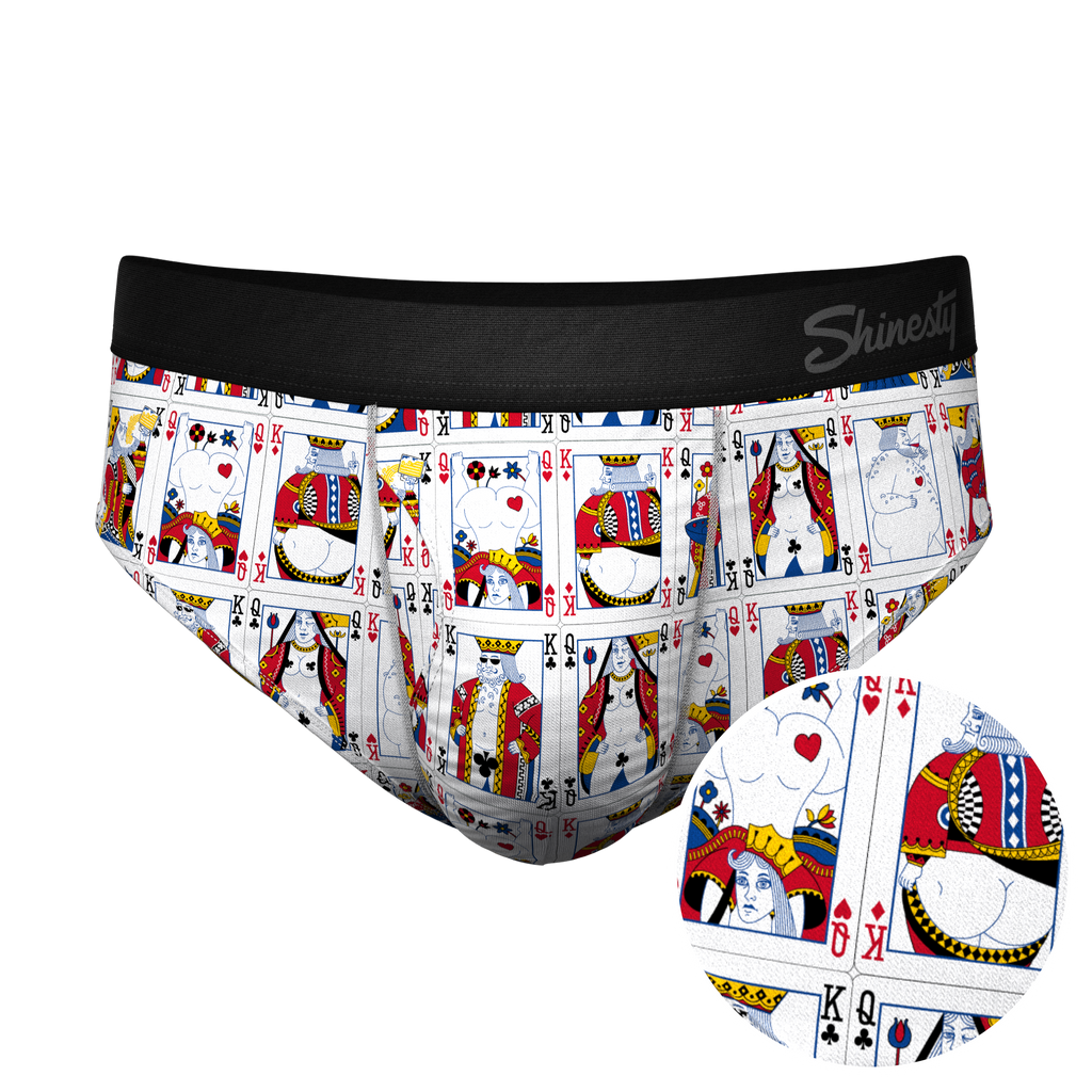 The Strip Poker | Playing Cards Ball Hammock® Pouch Underwear Briefs - Shinesty