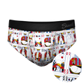The Strip Poker | Playing Cards Ball Hammock® Pouch Underwear Briefs - Shinesty