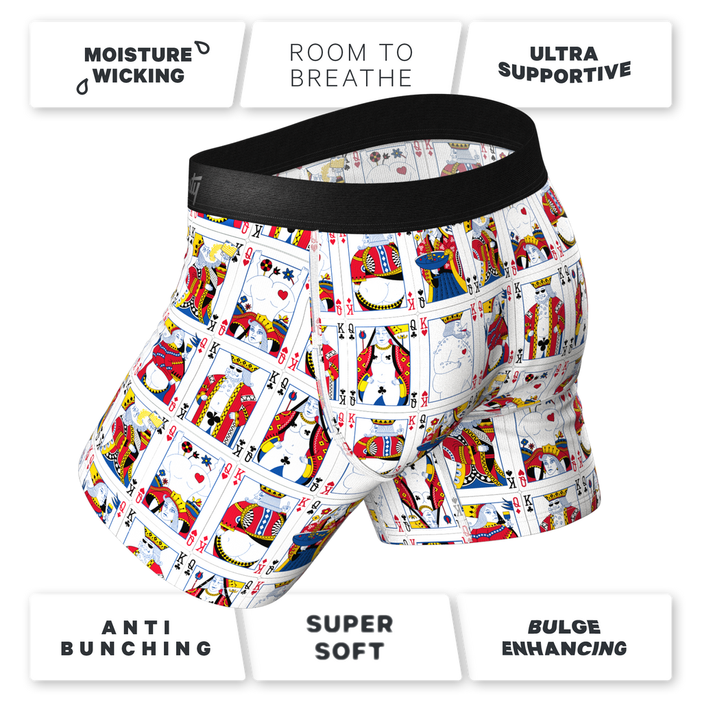The Strip Poker | Playing Cards Ball Hammock® Pouch Underwear - Shinesty