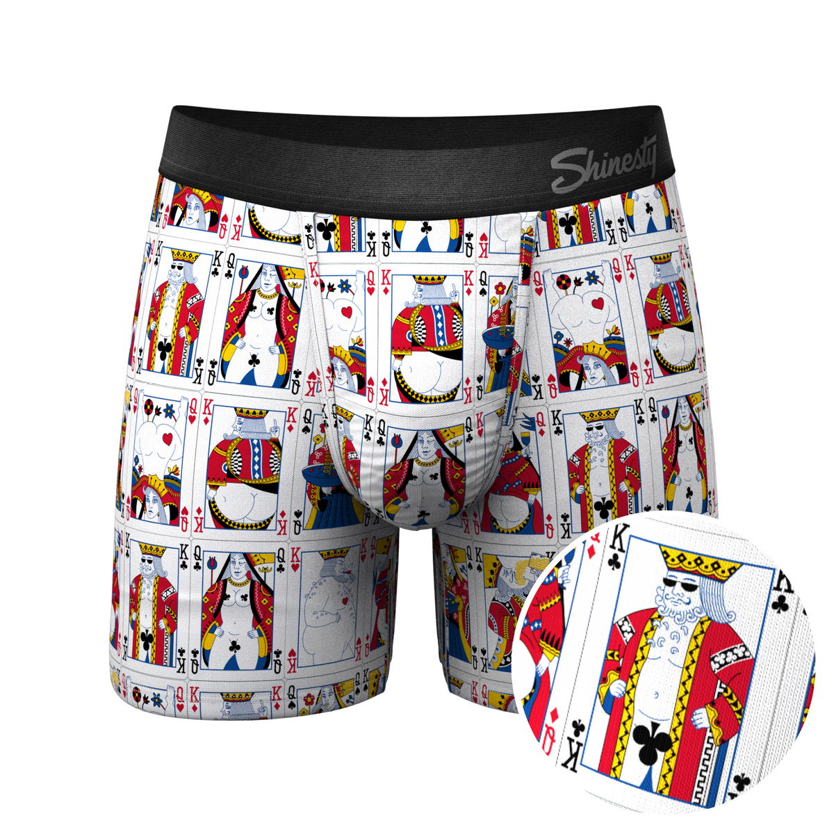 The Strip Poker | Playing Cards Ball Hammock® Pouch Underwear - Shinesty
