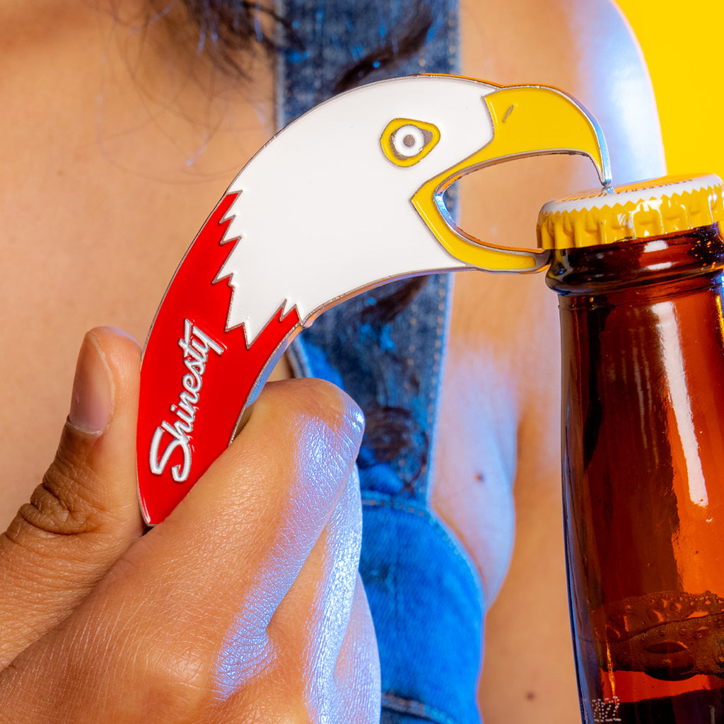 The Down The Hatch Deputy | Combo Bottle Opener + Shotgun Tool - Shinesty