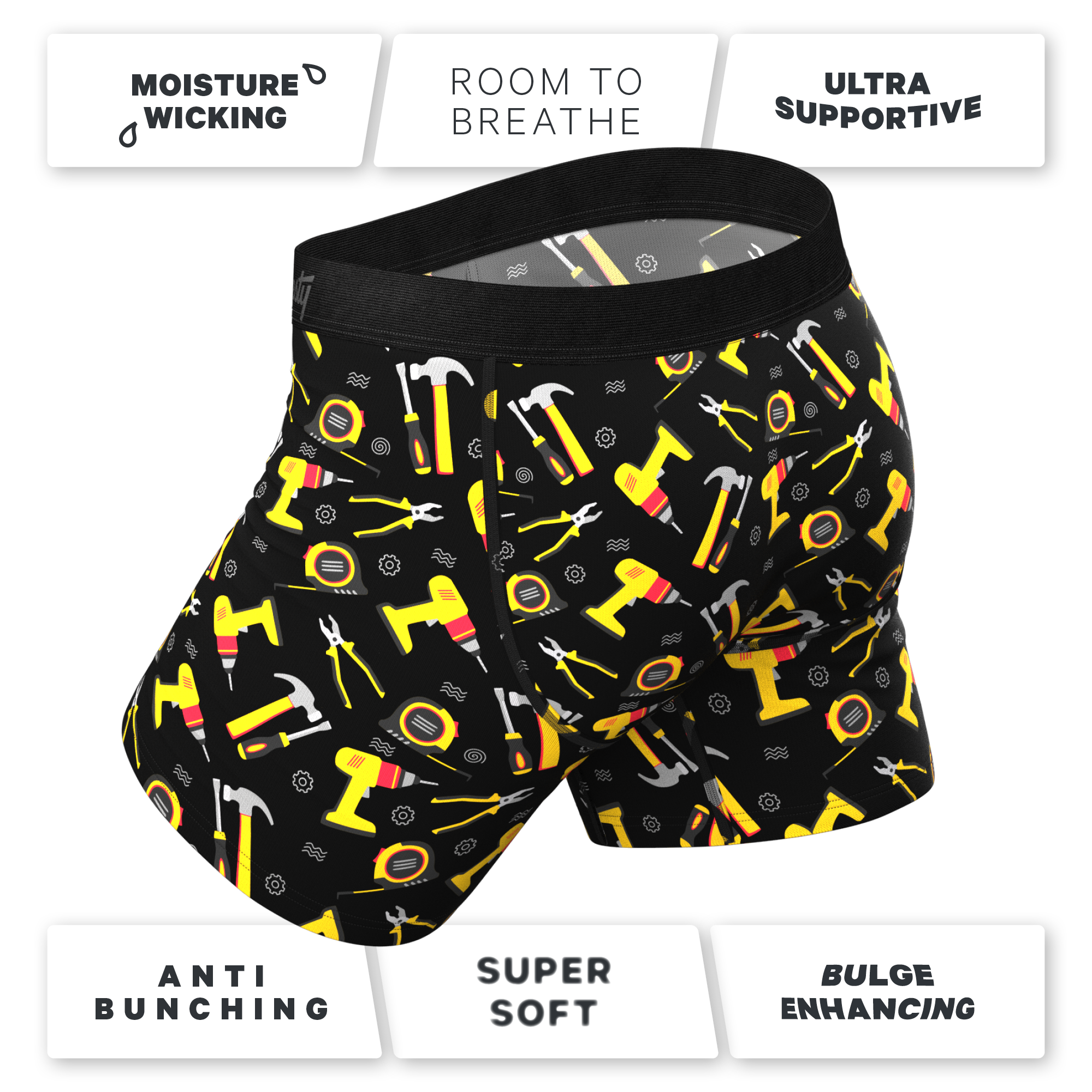 The Tool Kit | Tool Ball Hammock® Pouch Underwear - Shinesty
