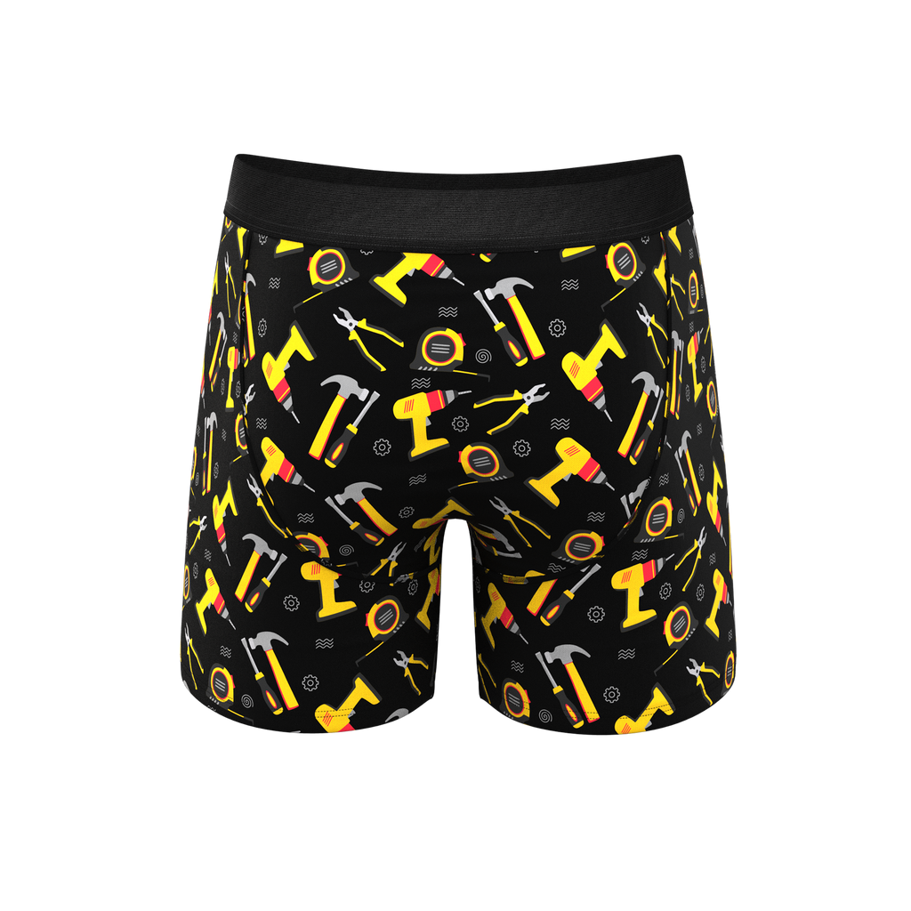 The Tool Kit | Tool Ball Hammock® Pouch Underwear With Fly - Shinesty