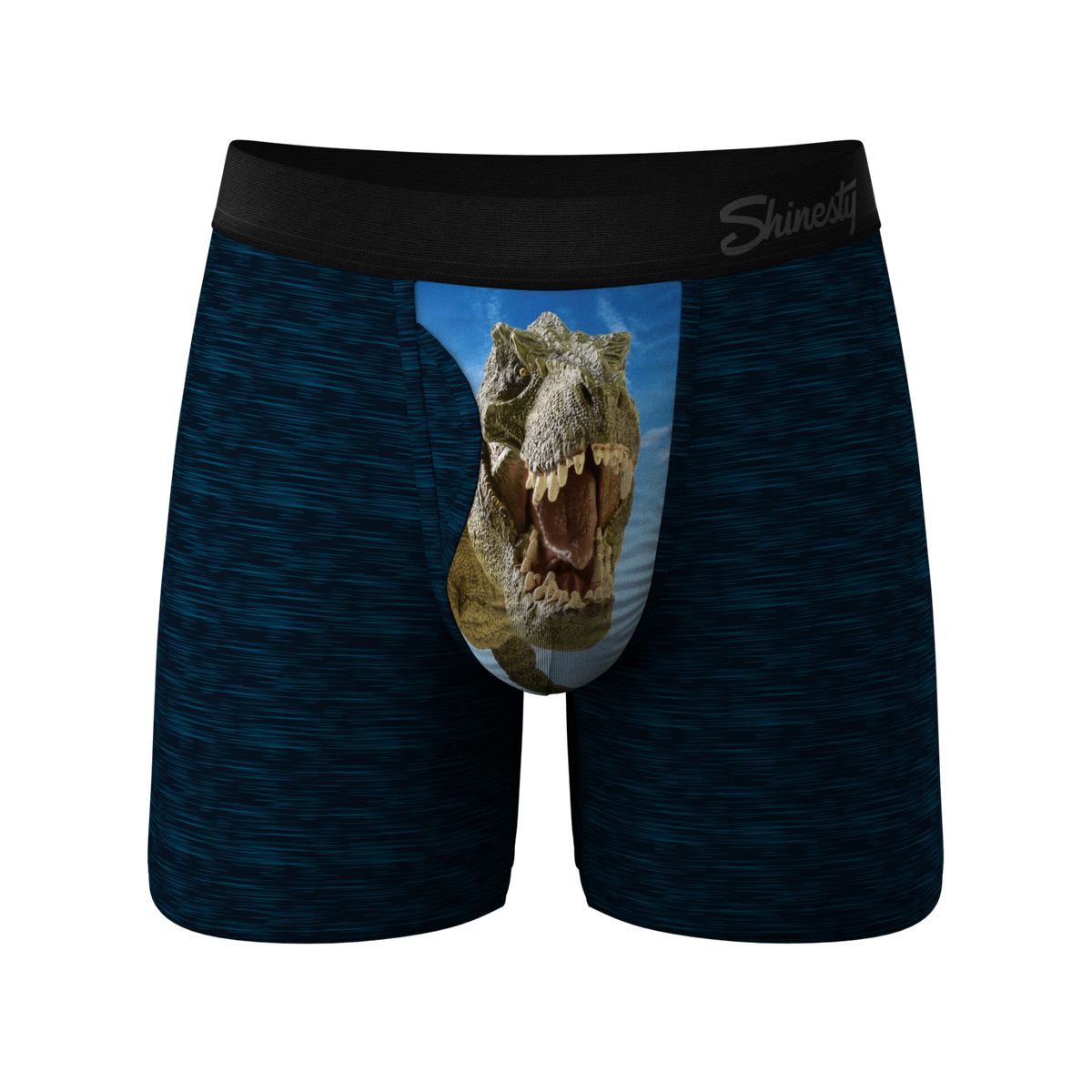 The Tyrant Lizard | Dinosaur Ball Hammock® Pouch Underwear With Fly - Shinesty