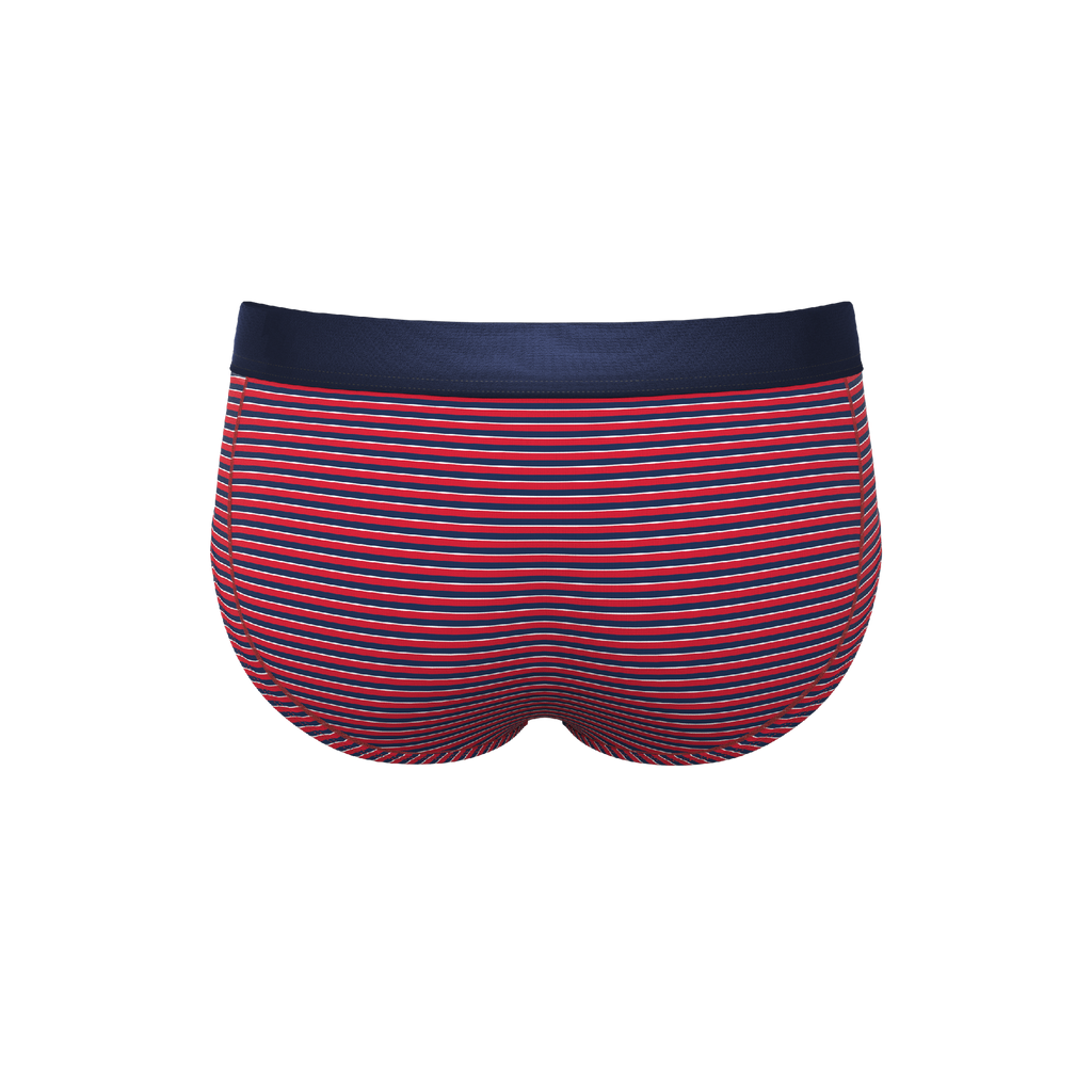 The US of A | USA Stripe Ball Hammock® Pouch Underwear Briefs - Shinesty