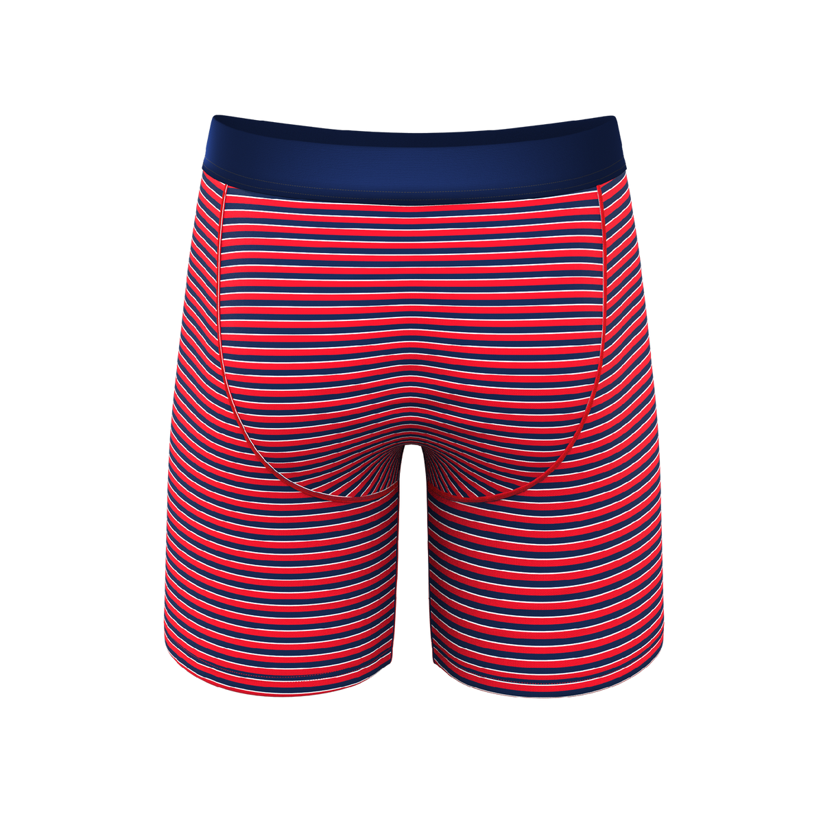 The US of A | USA Stripe Ball Hammock® Boxer - Long Leg - Shinesty