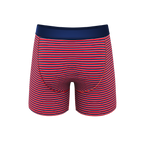 The US of A | USA Stripe Ball Hammock® Pouch Underwear With Fly - Shinesty