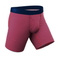 The US of A | USA Stripe Ball Hammock® Boxer - Long Leg - Shinesty