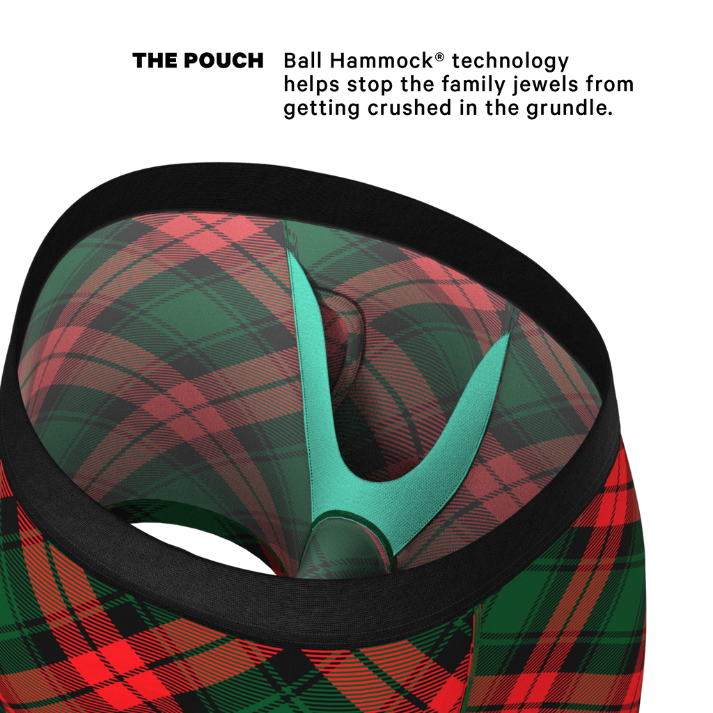 The Under the Mantel | Christmas Gift Ball Hammock® Pouch Underwear With Fly - Shinesty