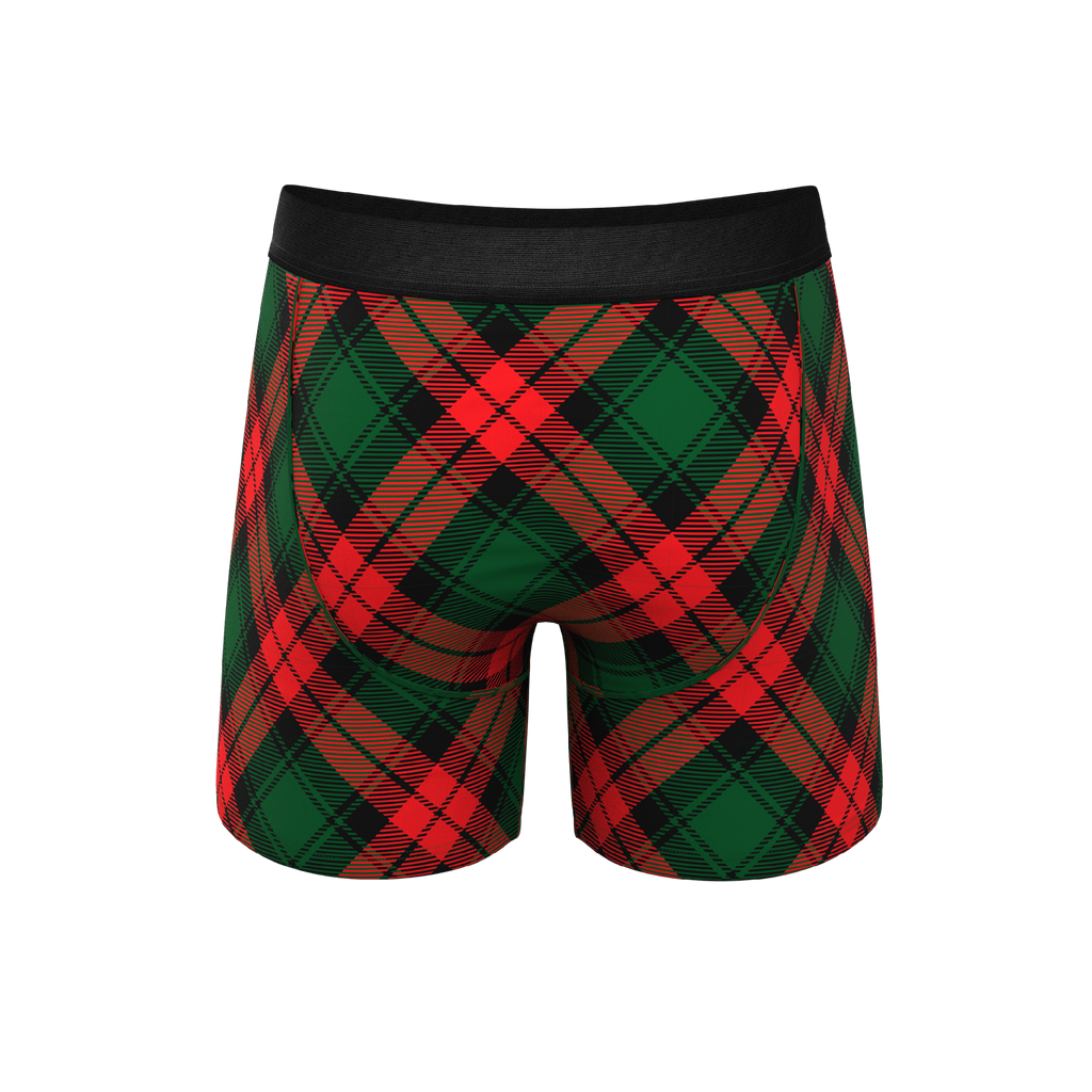 The Under the Mantel | Christmas Gift Ball Hammock® Pouch Underwear With Fly - Shinesty
