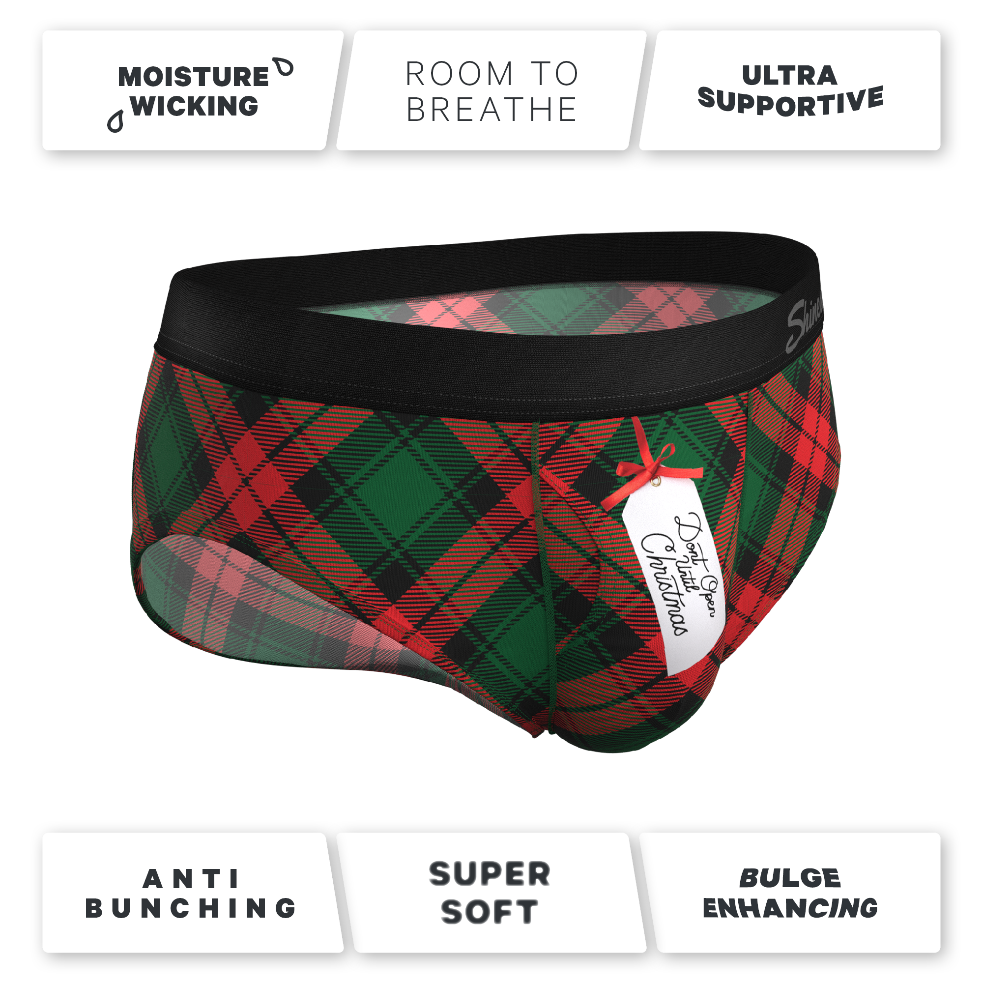 The Under the Mantel | Christmas Gift Ball Hammock® Pouch Underwear Briefs - Shinesty
