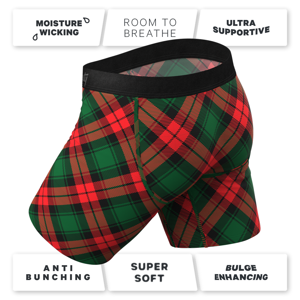 The Under the Mantel | Christmas Gift Ball Hammock® Boxer - Long Leg - Shinesty