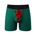 The Unwrap Me | Present Ball Hammock® Pouch Underwear With Fly - Shinesty