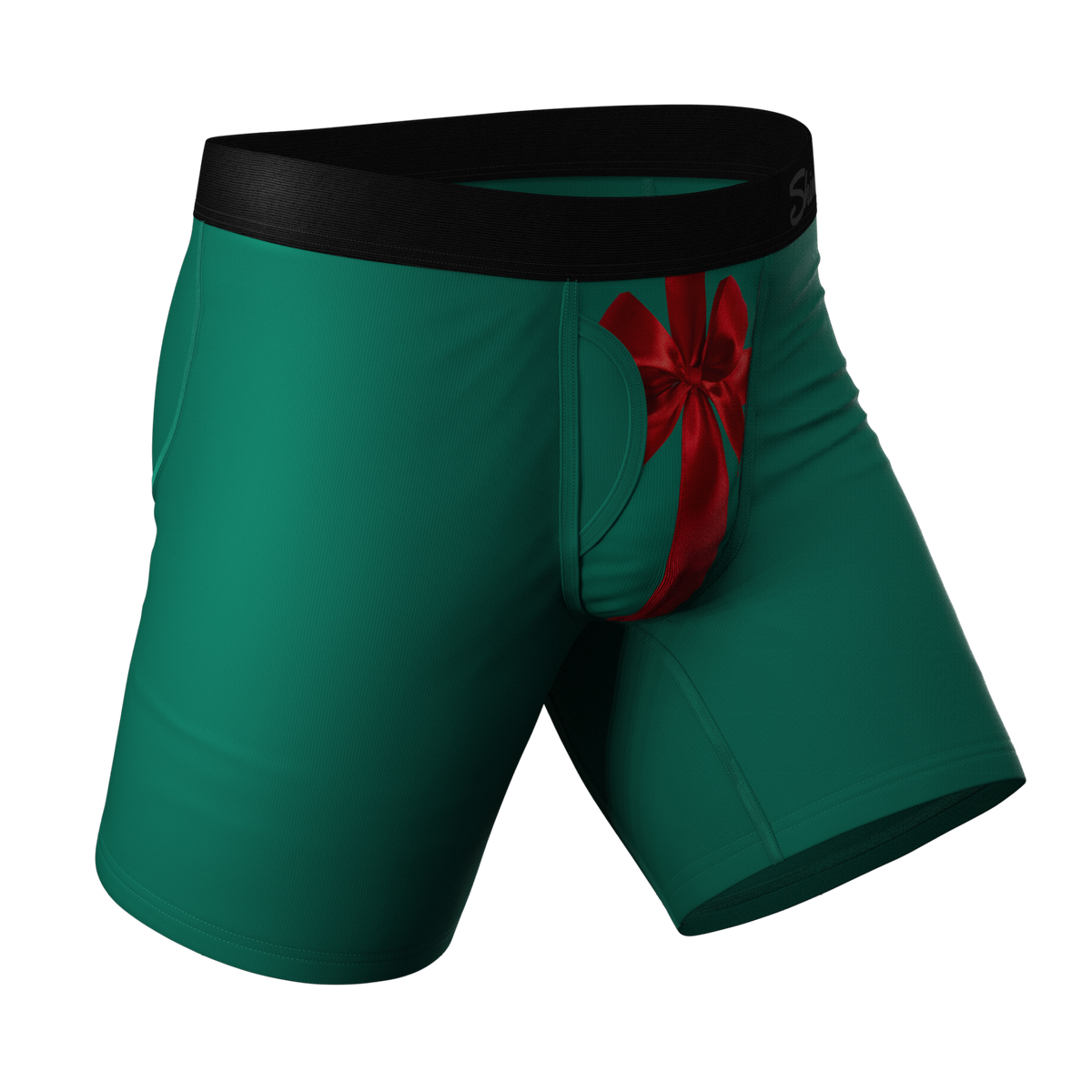The Unwrap Me | Present Ball Hammock® Boxer - Long Leg - Shinesty