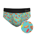 The Use a Condiment | Hot Dogs Ball Hammock® Pouch Underwear Briefs - Shinesty