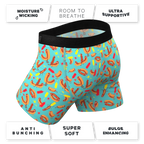 The Use a Condiment | Hot Dogs Ball Hammock® Pouch Underwear - Shinesty