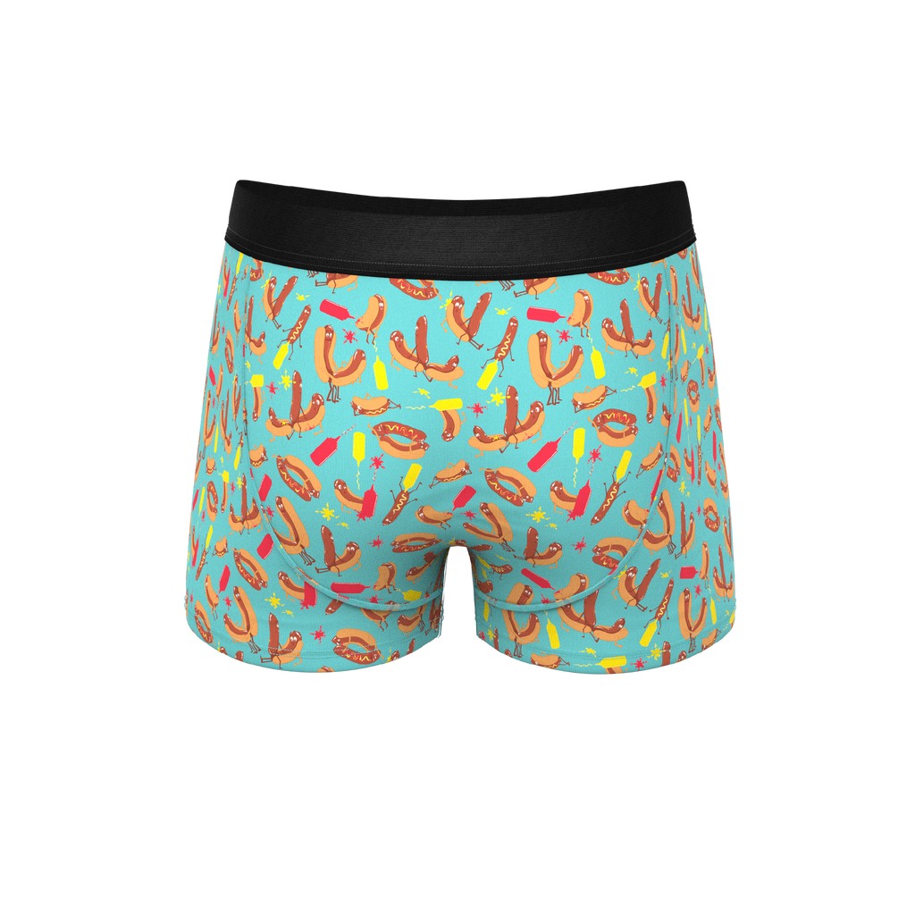 The Use a Condiment | Hot Dogs Ball Hammock® Pouch Trunk Underwear - Shinesty