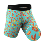 The Use a Condiment | Hot Dogs Ball Hammock® Boxer - Long Leg - Shinesty