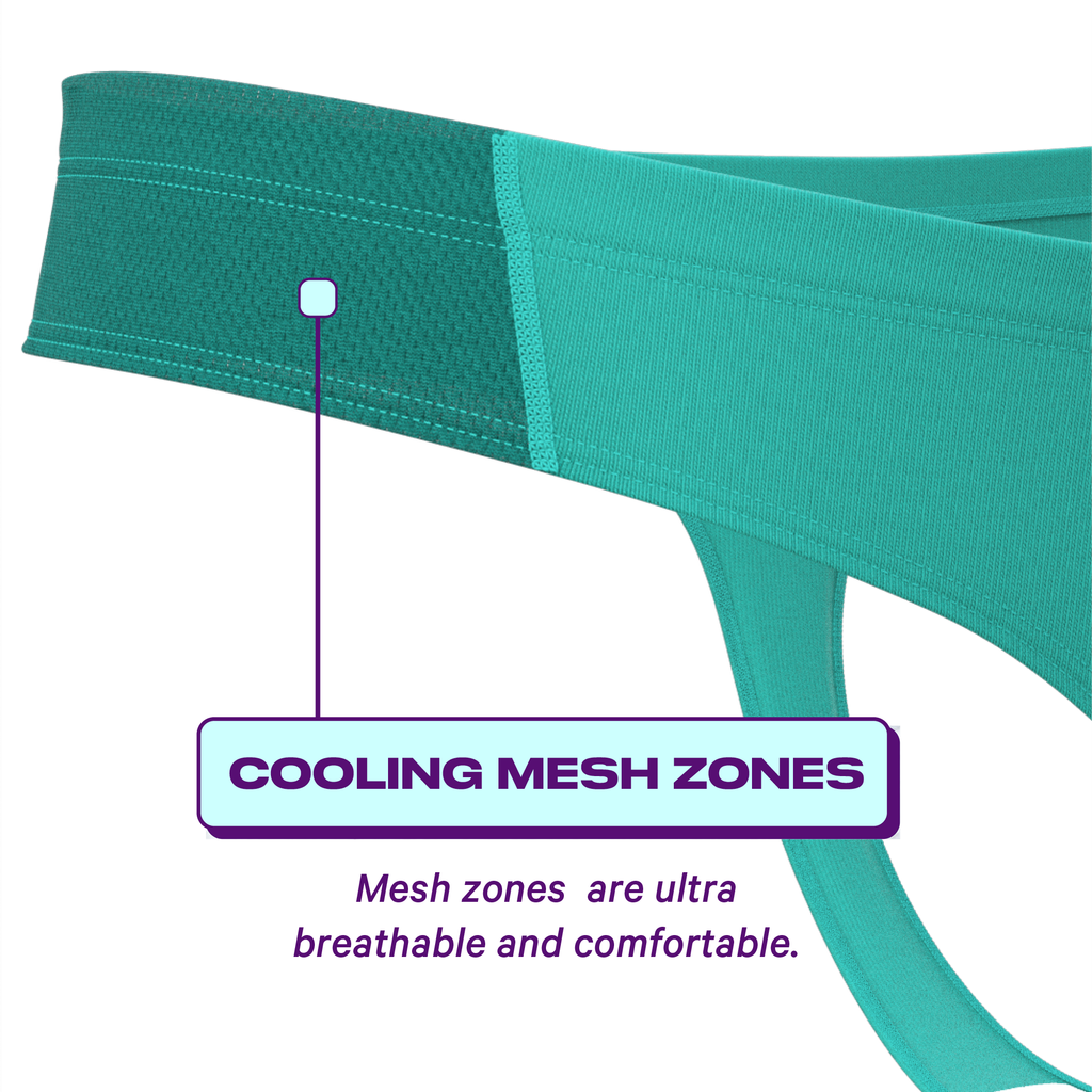 The Young Grasshopper | Green paradICE™ Cooling Thong - Shinesty