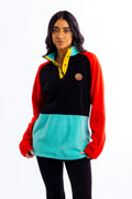 The Radio Station | Retro Colorblock Fleece - Shinesty