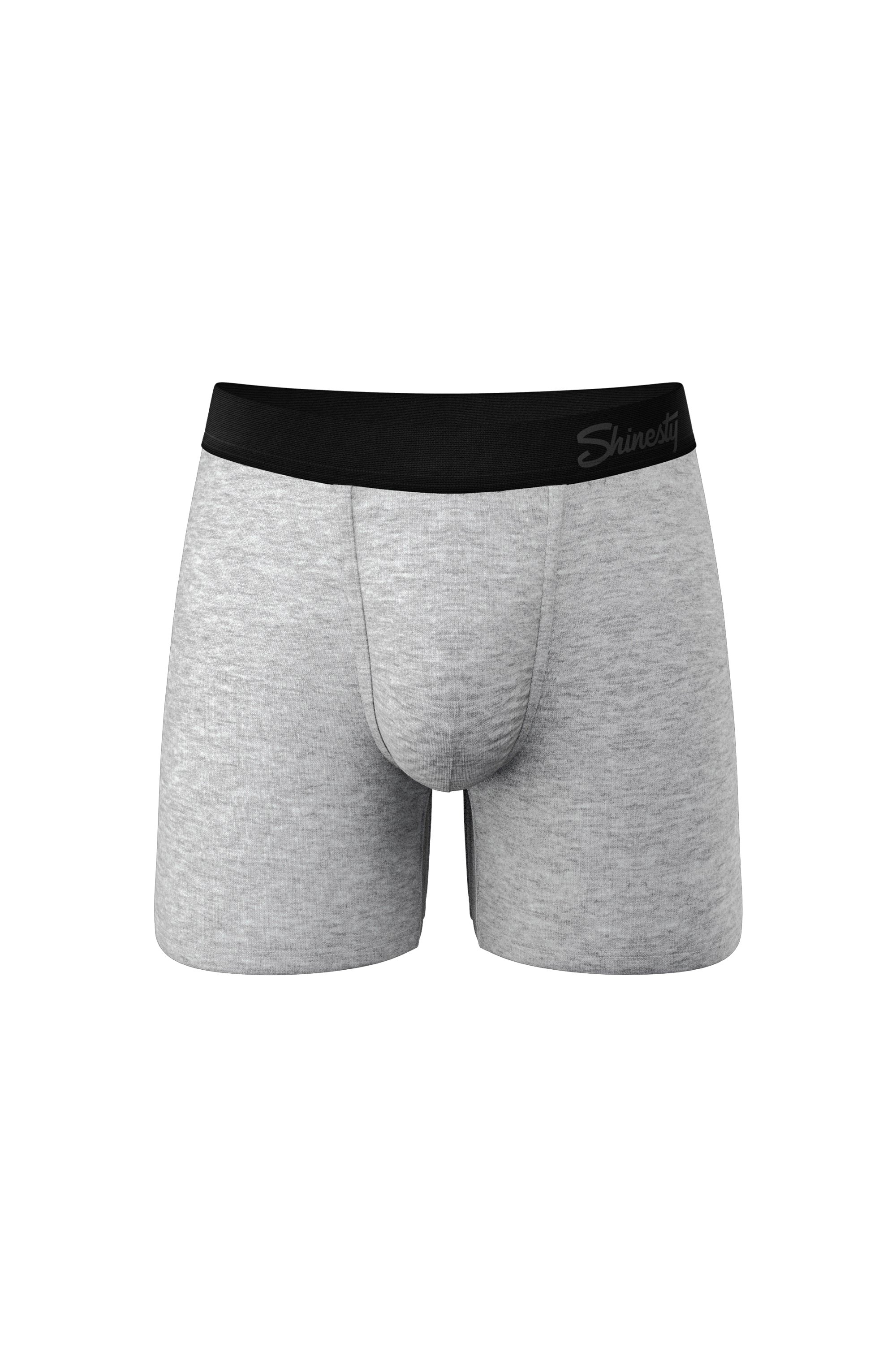 The Intramural Champ | Grey Boyshort and Ball Hammock® Boxer Matching Couples Underwear Pack - Shinesty