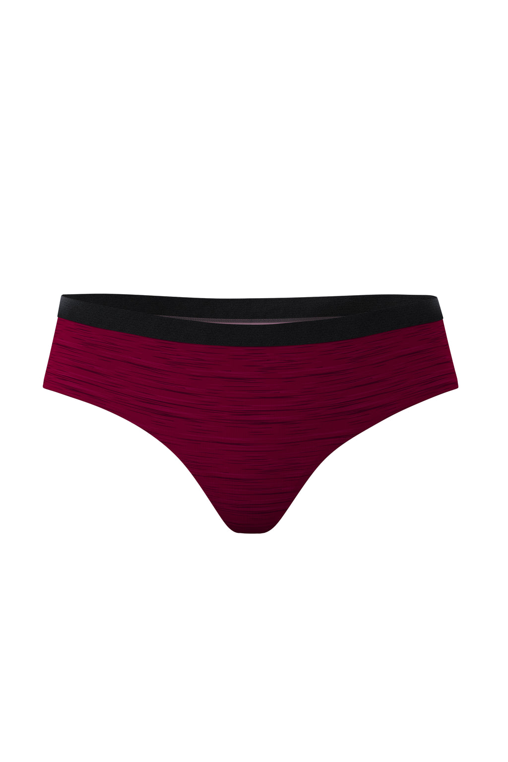 The Mars Landing | Red Space Dye Modal Cheeky Underwear - Shinesty