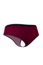 The Mars Landing | Red Space Dye Modal Cheeky Underwear - Shinesty