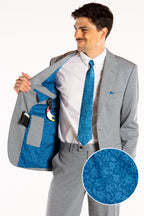 The Shoreline | Blue Floral Ultimate Suit - Shinesty